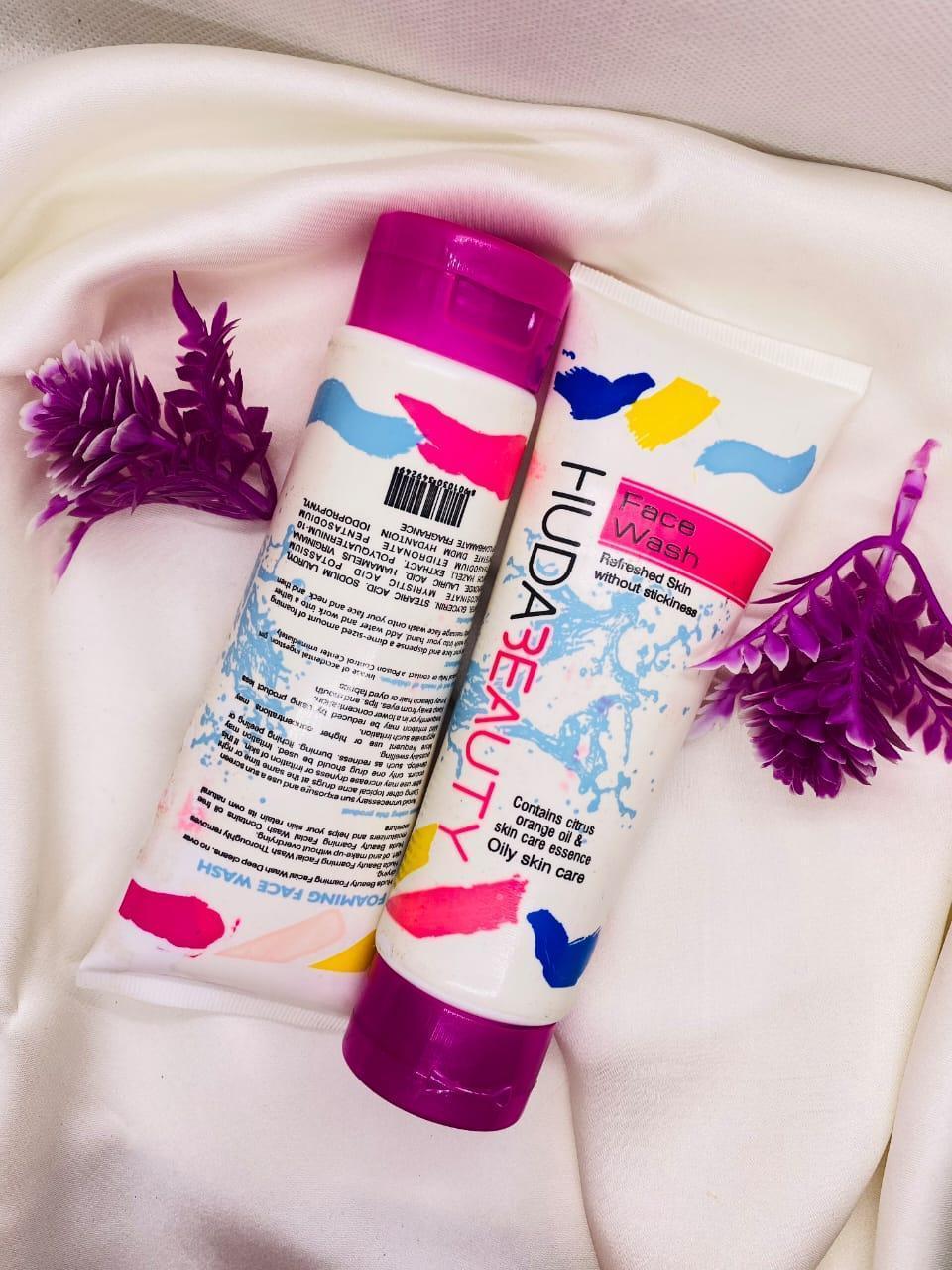 Huda Beauty Face Wash for Oily Skin| Fresh & Glowing Skin| Deep Cleansing Oil Control