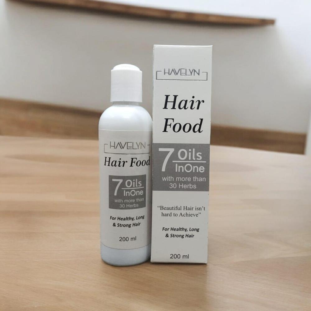 Havelyn Hair Food 7 Oils In One (200ml) – 30+ Herbs for Fast Hair Growth, Strong & Long Hair